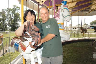 Riverland Amusement Park (Utica Amusement Park) - Rick And Emiko Roll Owners (newer photo)